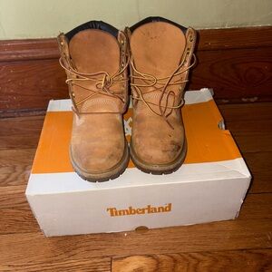 Timberland Women's Tan Leather Boots
